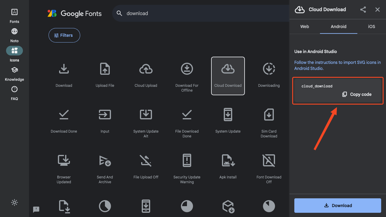 Google Fonts Example