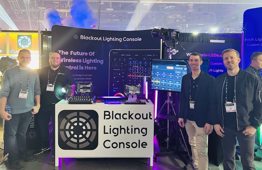 Blackout with nStudio Team at LDI in Las Vegas