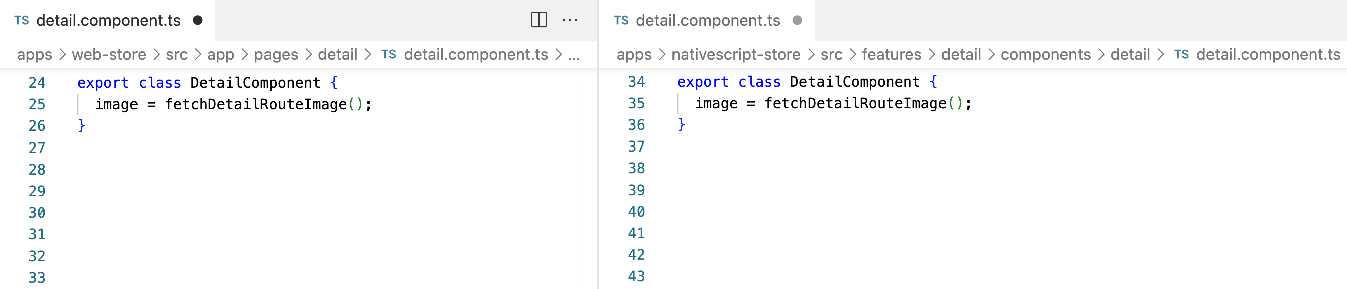 Nx code sharing heaven